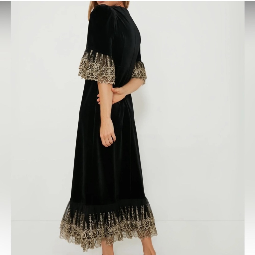Tuckernuck Black Velvet Lillith Dress - Picture 4 of 9